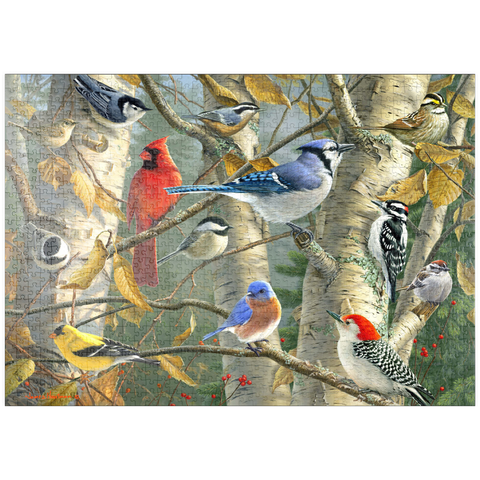 puzzleplate Fall Birds 1000 Puzzle