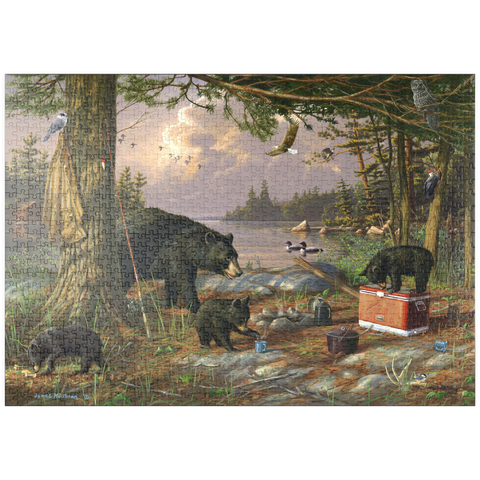 puzzleplate Breakfast-Time Bears 1000 Puzzle