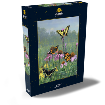 Schmetterlinge im Sommergarten 1000 Puzzle Schachtel Ansicht2