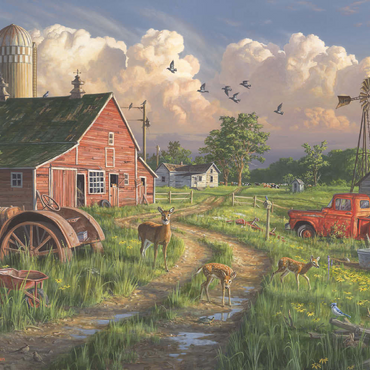 New Life at the Old Farm 100 Puzzle 3D Modell