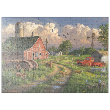 puzzleplate New Life at the Old Farm 200 Puzzle