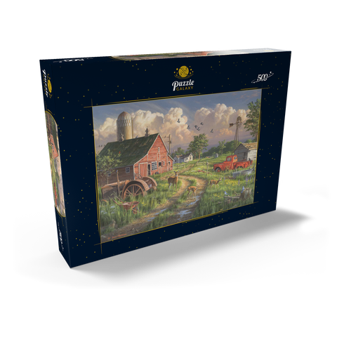 New Life at the Old Farm 500 Puzzle Schachtel Ansicht2