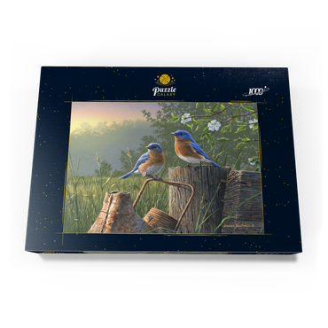 Daybreak Bluebirds 1000 Puzzle Schachtel Ansicht3