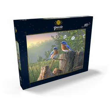 Daybreak Bluebirds 100 Puzzle Schachtel Ansicht2