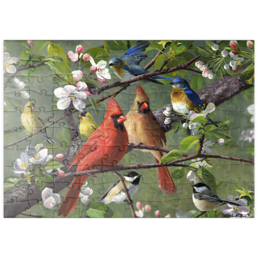 puzzleplate Songbirds 100 Puzzle