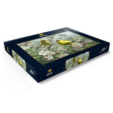 Orchard Goldfinch 100 Puzzle Schachtel Ansicht1