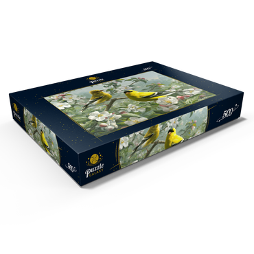 Orchard Goldfinch 500 Puzzle Schachtel Ansicht1