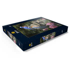 Darstellung des Puzzle Motivs Garten-Hüttensänger - Puzzleteile: 200