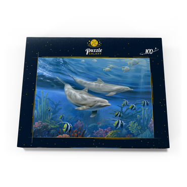 Dolphins 100 Puzzle Schachtel Ansicht3