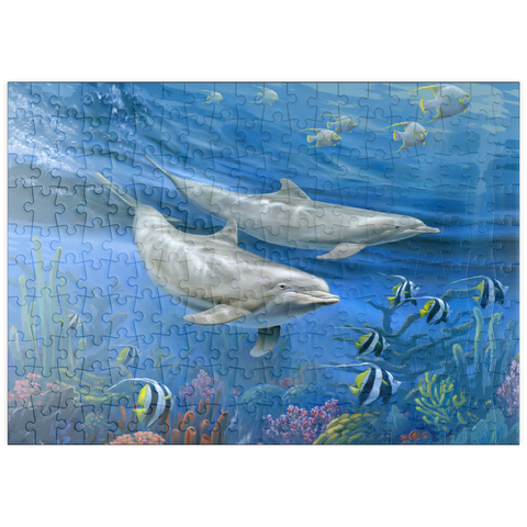 puzzleplate Dolphins 200 Puzzle