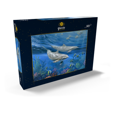 Dolphins 500 Puzzle Schachtel Ansicht2