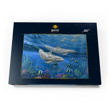 Dolphins 500 Puzzle Schachtel Ansicht3