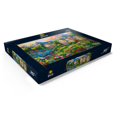 Cozy House by the Lake 200 Puzzle Schachtel Ansicht1