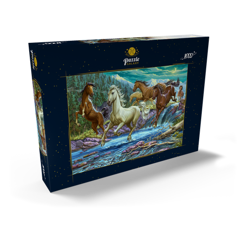 Running Midnight Horses 1000 Puzzle Schachtel Ansicht2