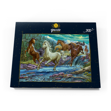 Running Midnight Horses 200 Puzzle Schachtel Ansicht3