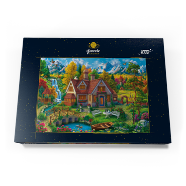 Magic House by the Mountains 1000 Puzzle Schachtel Ansicht3