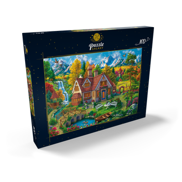 Magic House by the Mountains 100 Puzzle Schachtel Ansicht2