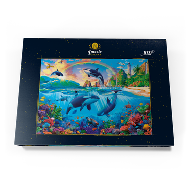 Whales in the Ocean 1000 Puzzle Schachtel Ansicht3