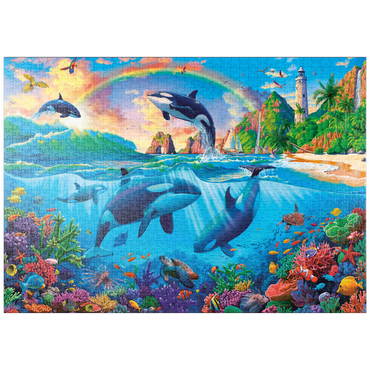 puzzleplate Whales in the Ocean 1000 Puzzle
