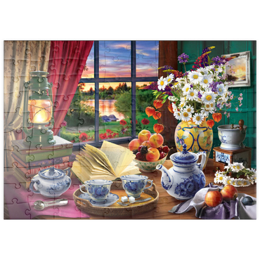 puzzleplate Evening Tea Party 100 Puzzle