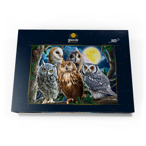 Owls 500 Puzzle Schachtel Ansicht3