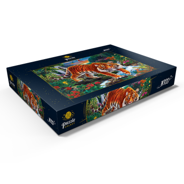 Stalking Tiger 1000 Puzzle Schachtel Ansicht1