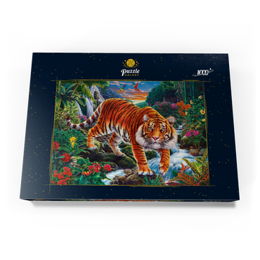 Stalking Tiger 1000 Puzzle Schachtel Ansicht3