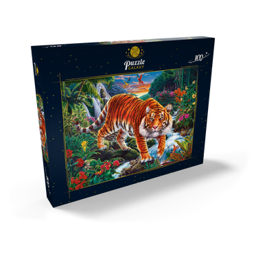 Stalking Tiger 100 Puzzle Schachtel Ansicht2