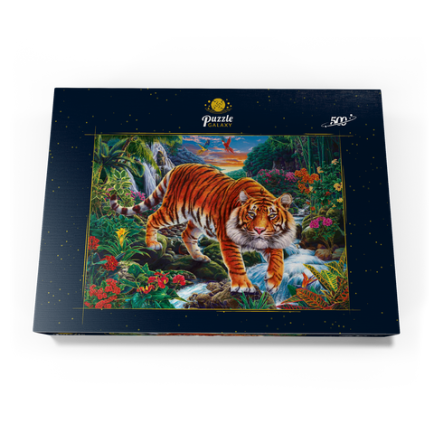 Stalking Tiger 500 Puzzle Schachtel Ansicht3