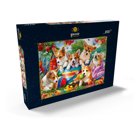 Cute Puppies 1000 Puzzle Schachtel Ansicht2