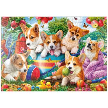 puzzleplate Cute Puppies 1000 Puzzle