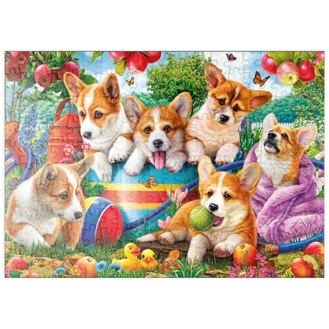 puzzleplate Cute Puppies 200 Puzzle