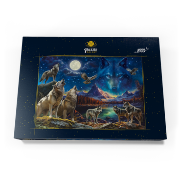 The Beauty of Wolves 1000 Puzzle Schachtel Ansicht3