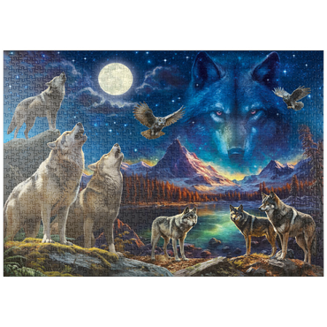 puzzleplate The Beauty of Wolves 1000 Puzzle