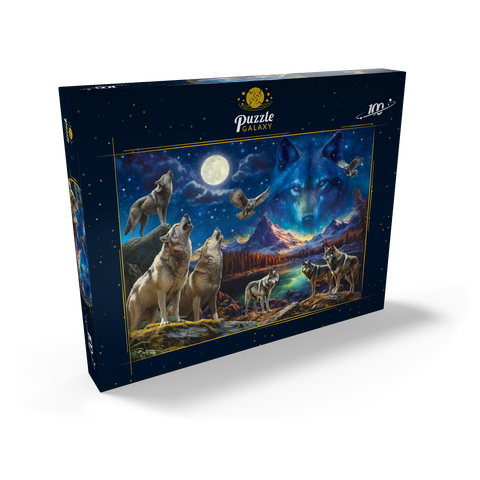 The Beauty of Wolves 100 Puzzle Schachtel Ansicht2
