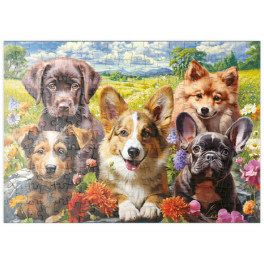 puzzleplate Funny Puppy Selfie 200 Puzzle