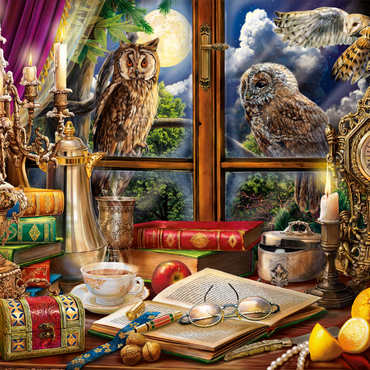 Evening Still Life With Owls 1000 Puzzle 3D Modell