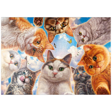 puzzleplate Cat Selfie 1000 Puzzle
