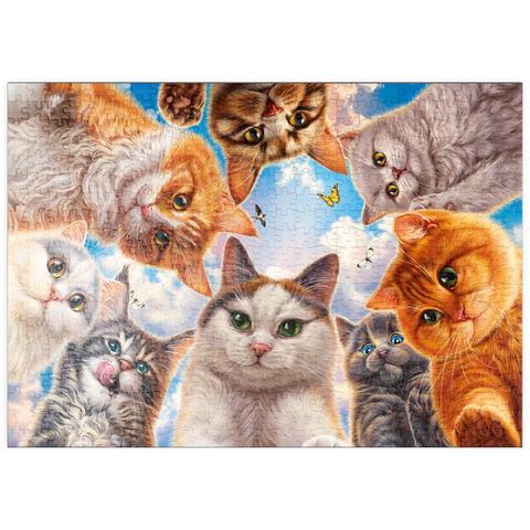 puzzleplate Cat Selfie 500 Puzzle