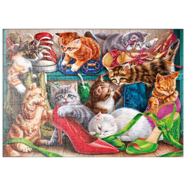 puzzleplate Kitten Shoes 200 Puzzle