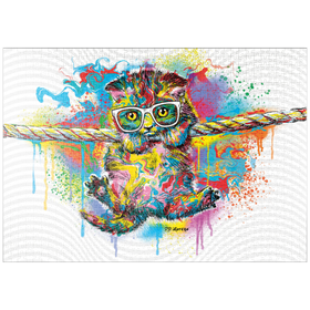 Darstellung des Puzzle Motivs Einfach abhängen - Puzzleteile: 1000