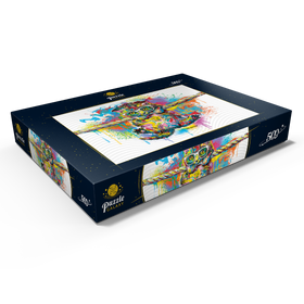 Darstellung des Puzzle Motivs Einfach abhängen - Puzzleteile: 500