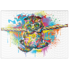 Darstellung des Puzzle Motivs Einfach abhängen - Puzzleteile: 500