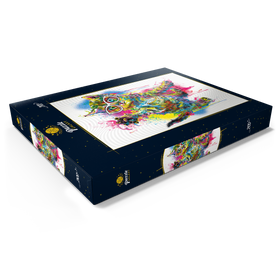 Darstellung des Puzzle Motivs Kitty sagt Hallo - Puzzleteile: 200