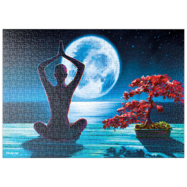 puzzleplate Yoga with the Ocean 500 Puzzle