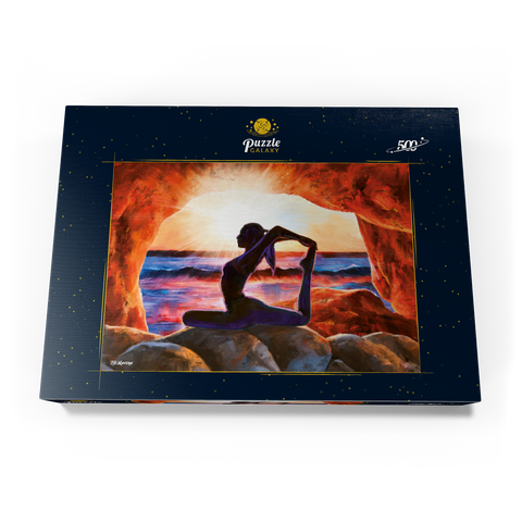 Yoga on the Rocks 500 Puzzle Schachtel Ansicht3