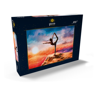Mountain Yoga 1000 Puzzle Schachtel Ansicht2