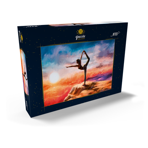 Mountain Yoga 1000 Puzzle Schachtel Ansicht2