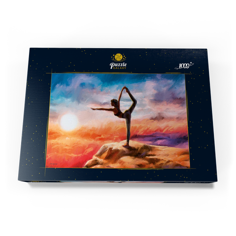 Mountain Yoga 1000 Puzzle Schachtel Ansicht3