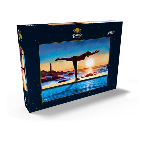 Yoga by the Water 1000 Puzzle Schachtel Ansicht2